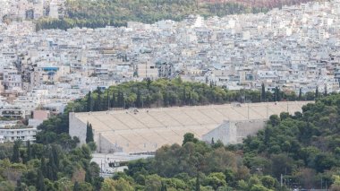 Yunanistan 'ın Atina kentindeki Panathenaic stadyumu