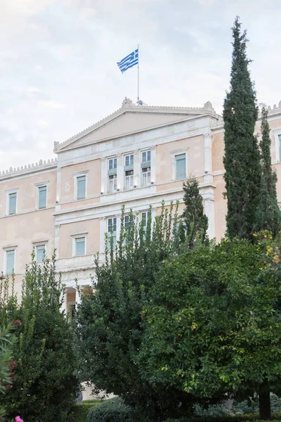 Hermosa foto del parlamento griego — Foto de Stock