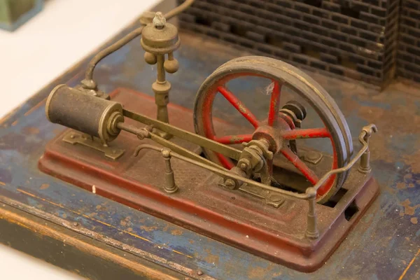 Motor a vapor vintage — Fotografia de Stock