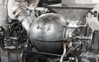 Kahve yapmak için eski makine