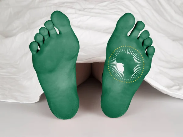 Dead body - African Union — Stock Photo, Image