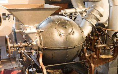 Kahve yapmak için eski makine