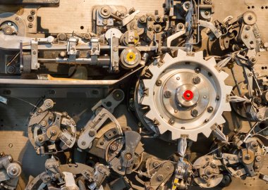 Sallama çaylar ambalaj karmaşık eski makine