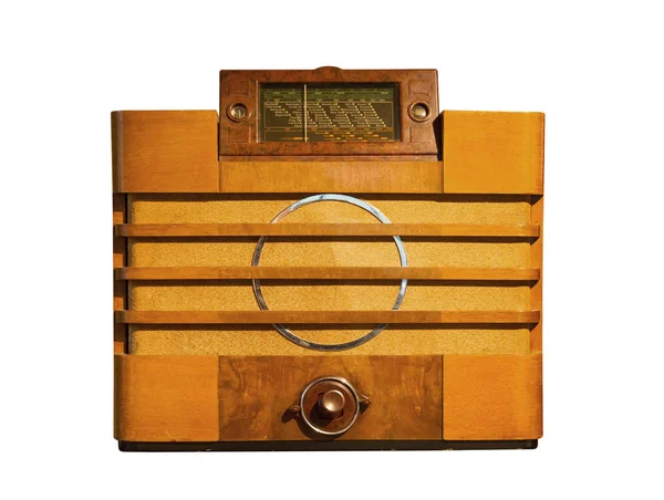 오래 된 레트로 라디오 — 스톡 사진