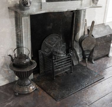 Bir eski Hollanda evde Vintage şömine