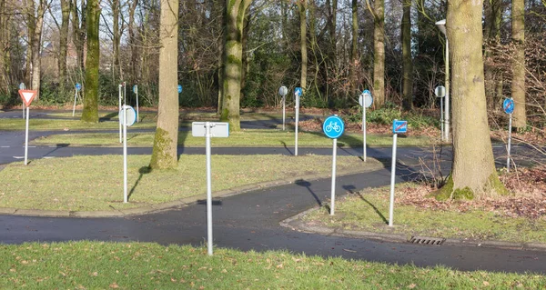 Verkehrsgarten in den Niederlanden — Stockfoto