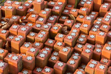 Westerbork, Hollanda. Januari 2018. Eski nazi sınır dışı edilmesi c