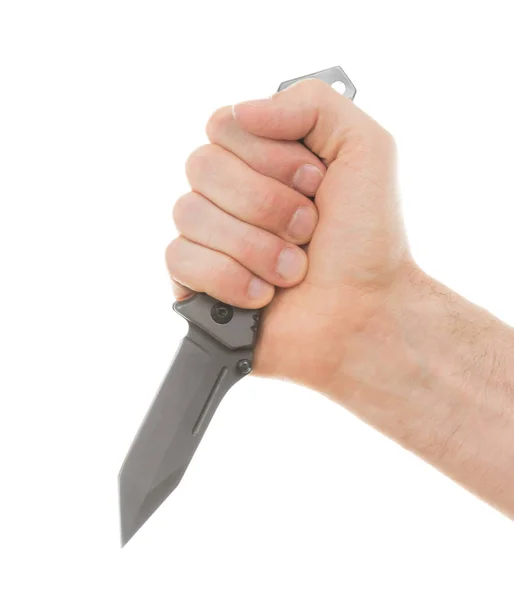 Criminality - Sharp pocketknife — Stock Photo, Image