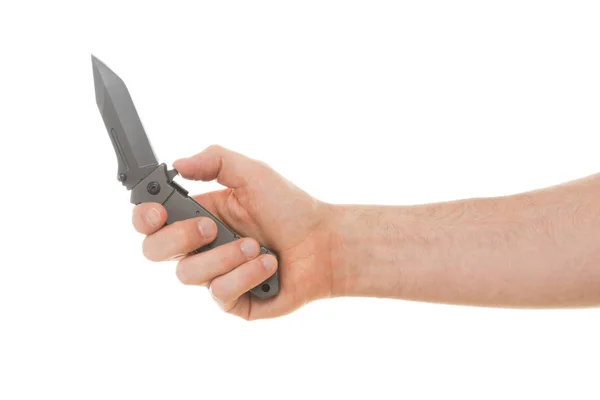 Criminality - Sharp pocketknife — Stock Photo, Image