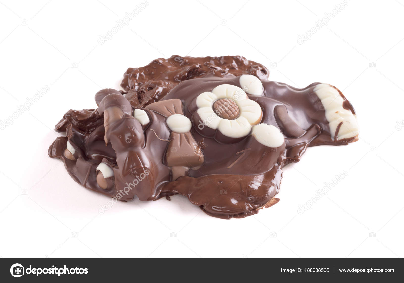 Avoir Images Melted Chocolate Easter Bunny Stock Photo C Michaklootwijk le plus cool salutations