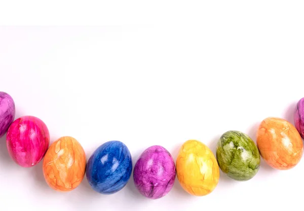 Eier bemalt, Ostern — Stockfoto