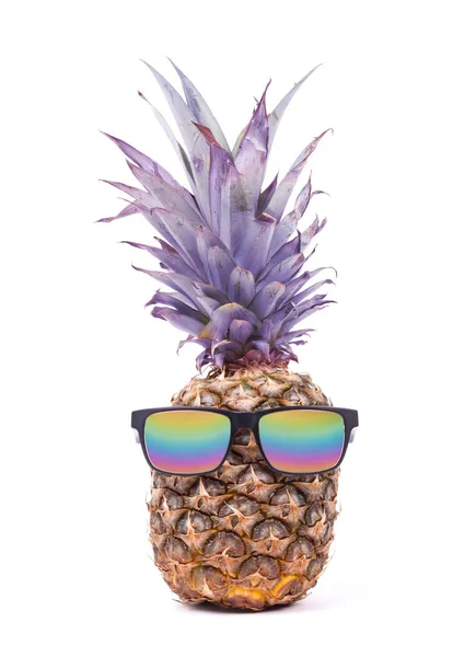 Vicces ananász napszemüveggel — Stock Fotó