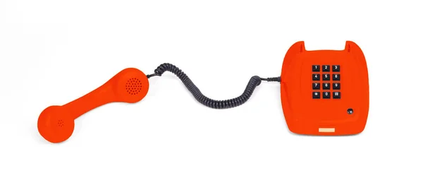 Telefono vintage - Rosso — Foto Stock