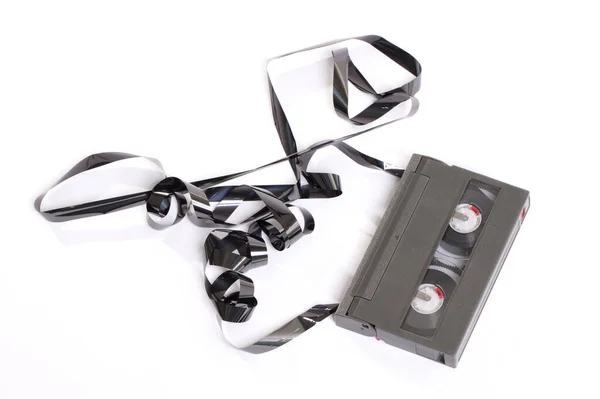 Old Video-8 cassette tape — Stock Photo, Image