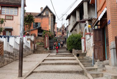 Madagaskar, 29 Temmuz 2019 - Malagasy 'nin Malagasy şehri