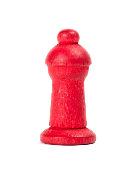Wooden pawn of a leisure game — Stock Photo, Image