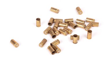 Çok eski mermiler izole edilmiş.