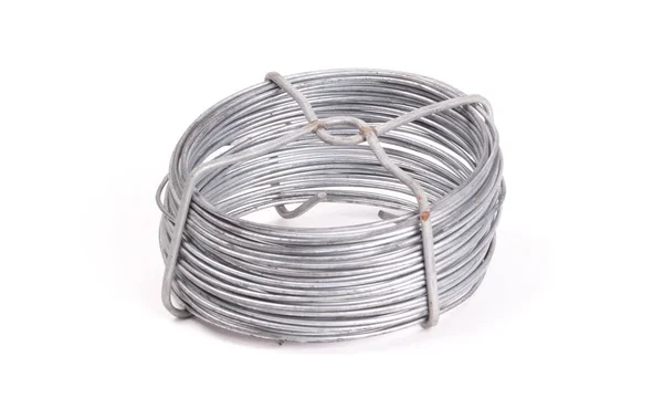 Roll of metal wire — Stock Photo, Image