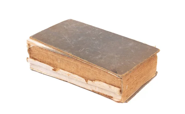 Eski kitap izole — Stok fotoğraf
