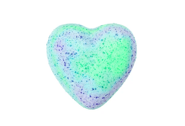 Bath bomb - Heart shaped — Stock Photo, Image