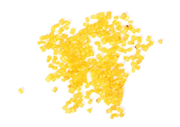 Gold colored sugar — Stock Photo, Image