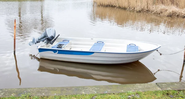 Piccola Barca Acqua Frisia Paesi Bassi — Foto Stock