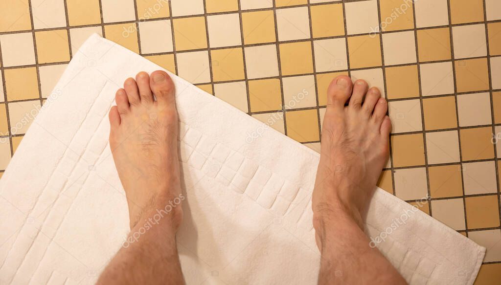 Bare Feet In Shower Bare Feet In Shower