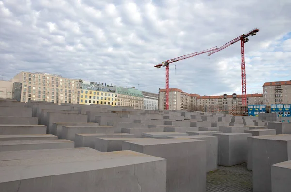 Berlijn Duitsland 2019 Modern Holocaust Monument Het Centrum Van Berlijn — Stockfoto