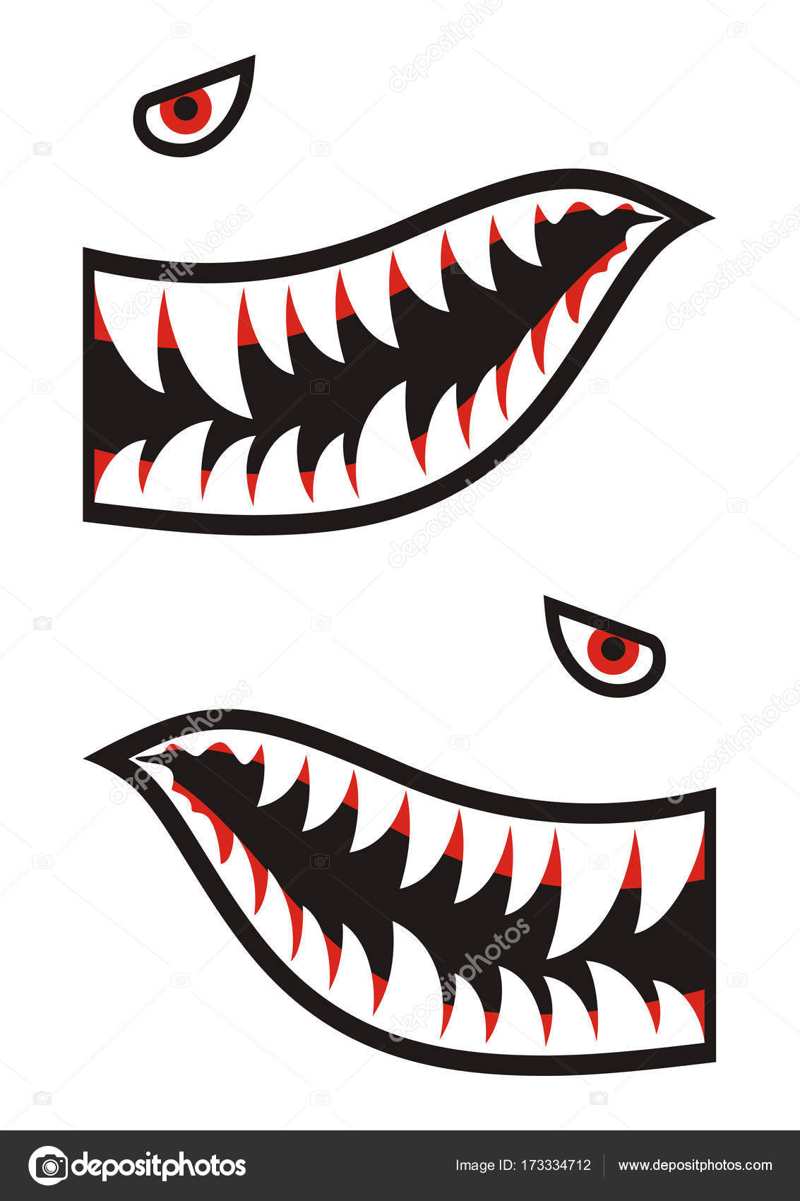 Free Free 104 Shark Teeth Smile Svg SVG PNG EPS DXF File