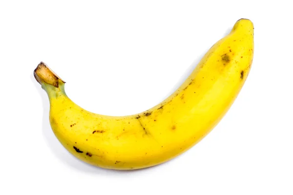 Fresh Banana Fruit Healthy Lifestyle Nutrition White Background — ストック写真