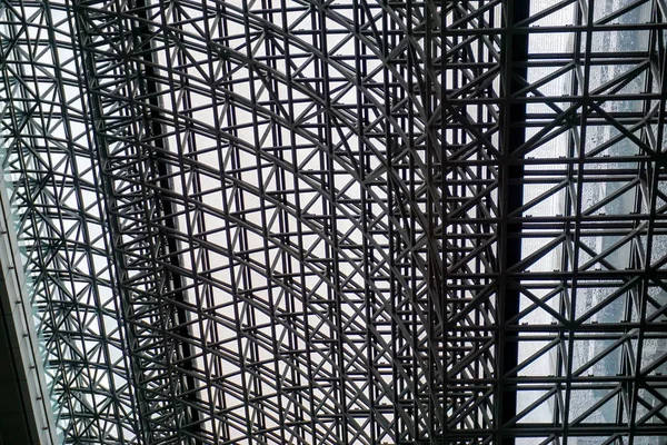 Closeup Estrutura Construção Culturas Preto Branco Mono Tom Cor — Fotografia de Stock