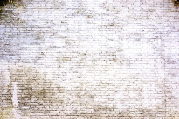 Texture Ancient White Bricks Wall — 스톡 사진