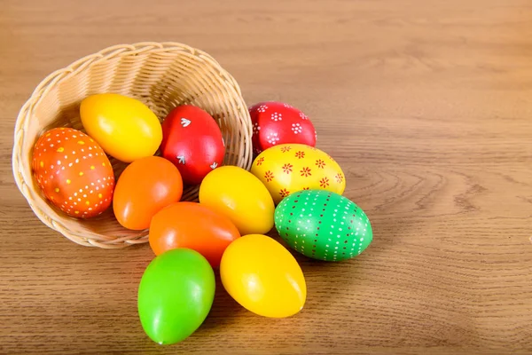 Easter eggs for Christian holiday — Stock Photo, Image