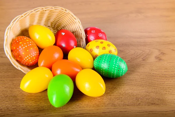 Easter eggs for Christian holiday — Stock Photo, Image