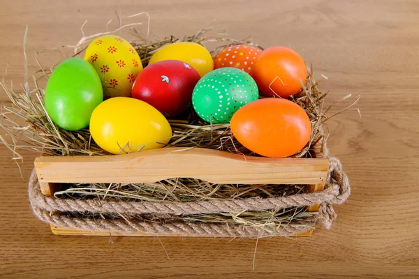 Easter eggs for Christian holiday — Stock Photo, Image