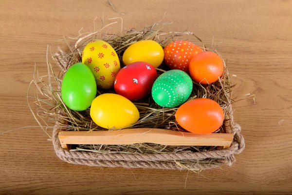 Easter eggs for Christian holiday — Stock Photo, Image