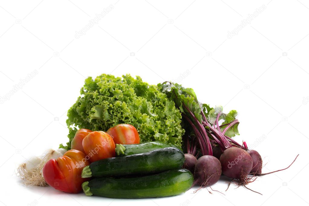 bunch of vegetables