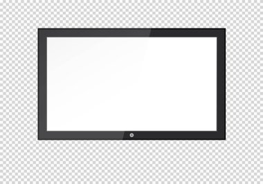 Boş bir Lcd ekran, plazma görüntüler veya Tv tasarım için.