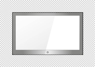Boş bir Lcd ekran, plazma görüntüler veya Tv tasarım için.