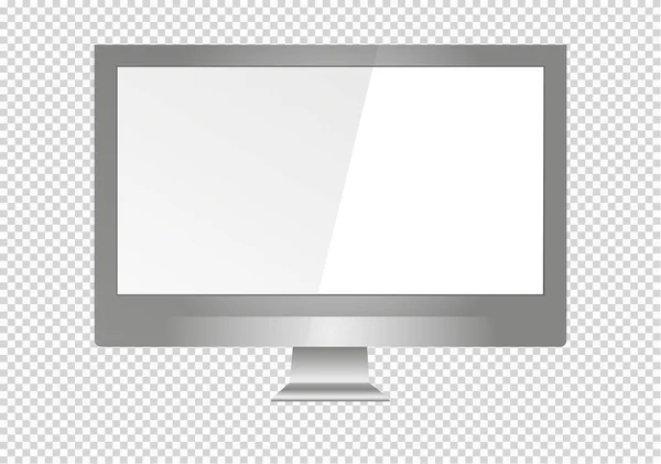 Einen leeren LCD-Bildschirm, Plasma-Displays oder Fernseher nach Ihrem Entwurf. — Stockvektor