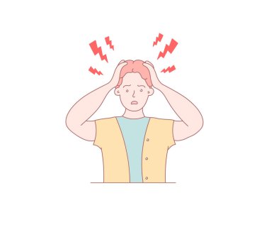 Baş ağrısı, insan..