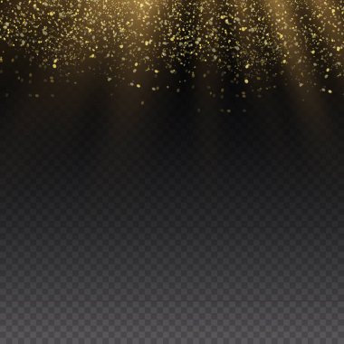 Parlayan şeffaf güneş.