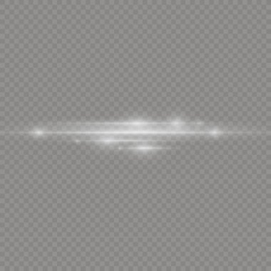 Beyaz parlayan ışık.