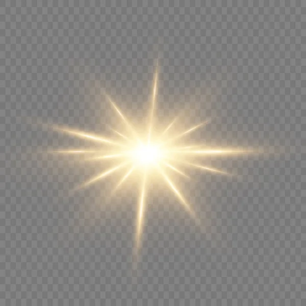 Set bright Star. — Stock Vector