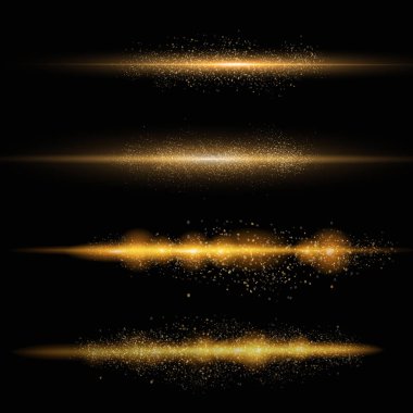 Sarı parlayan ışık.