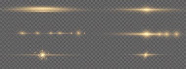 Sarı parlayan ışık 