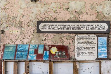 Terk edilmiş radar istasyonu Pripyat Duga