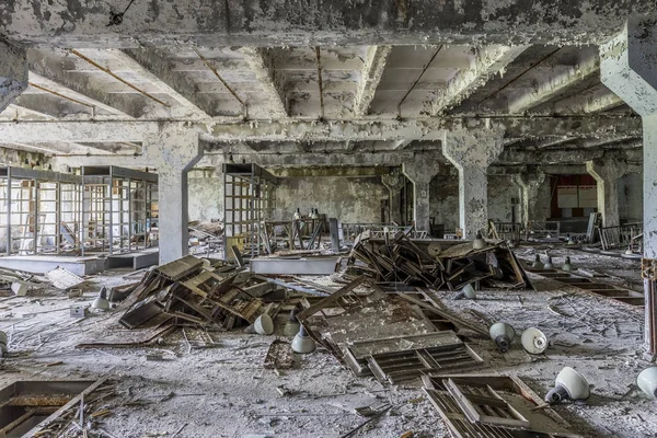 Estación de radar abandonada Duga en Pripyat — Foto de Stock