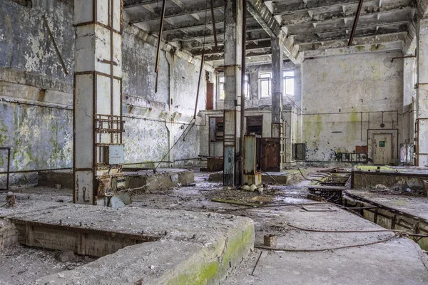 Estação de radar abandonada Duga em Pripyat — Fotografia de Stock