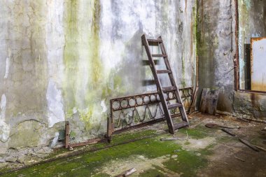 Pripyat terk edilmiş Jüpiter fabrikada